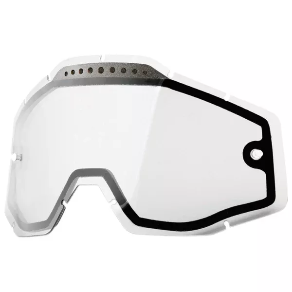 100% Accuri/Racecraft/Strata Dual Pane Vented Replacement Lens Goggles Accessories