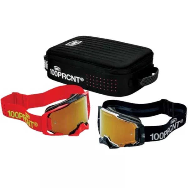 100% Armega Racer Pro Dual Pack Adult Off-Road Goggles
