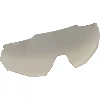 100 Percent Racetrap Yellow Silver Mirror Goggle Lens