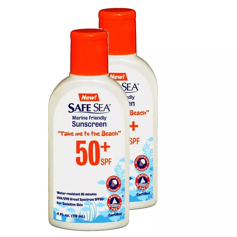 2 Pack Safe Sea Jelly Fish/Sea Lice Repellent SPF50