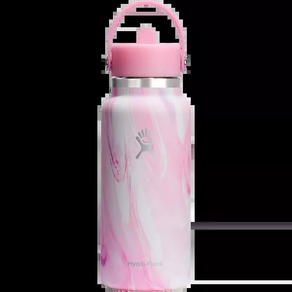 32 oz Wide Mouth Flex Straw Cap