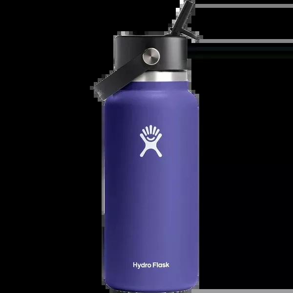 32 oz Wide Mouth with Flex Straw Cap