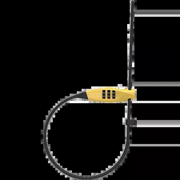 Abus Combiflex TravelGuard Yellow 45cm