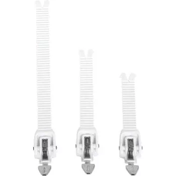 Alpinestars Boot Buckle Strap Kit - Tech 7S/Tech-T - White