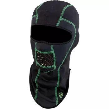 Arctiva Balaclava Black/Green Pro Stretch
