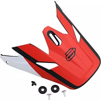 Arctiva Rise Black/Red Helmet Visor Kit