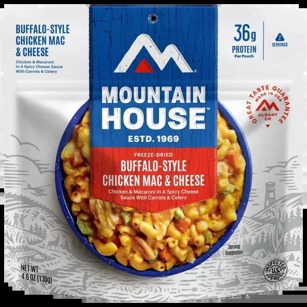 Buffalo-Style Chicken Mac & Cheese (2 Servings)