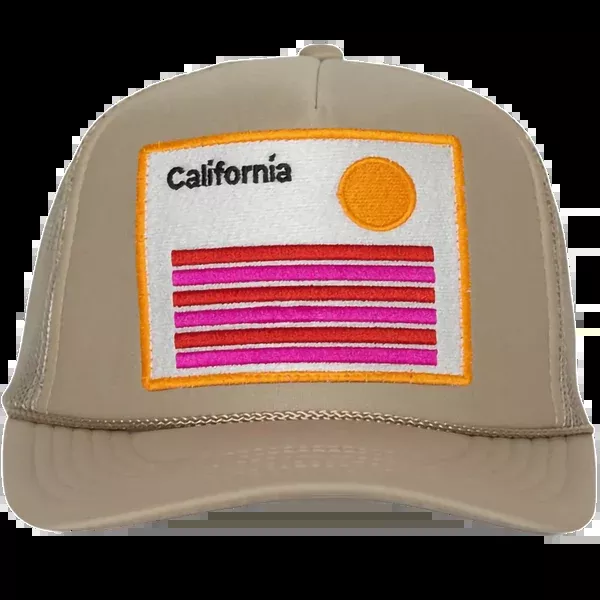 California Stripes Trucker