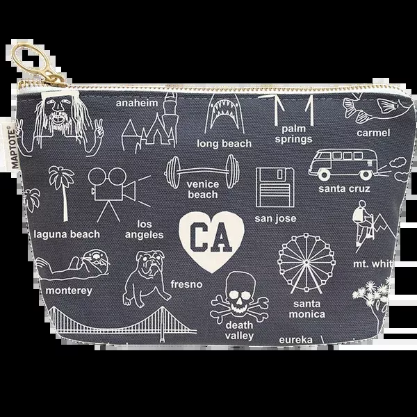 California Zipped Pouch