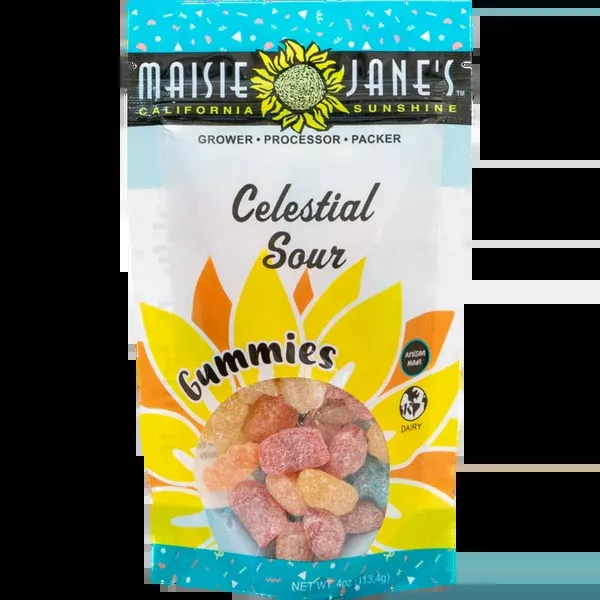 Celestial Sour Gummies 4 oz
