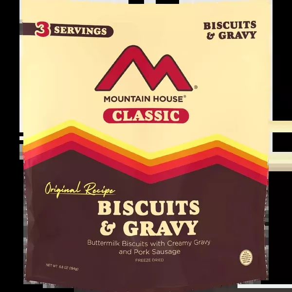 Classic Biscuits & Gravy (3 Servings)