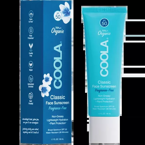 Classic Face Organic Sunscreen Lotion SPF 50