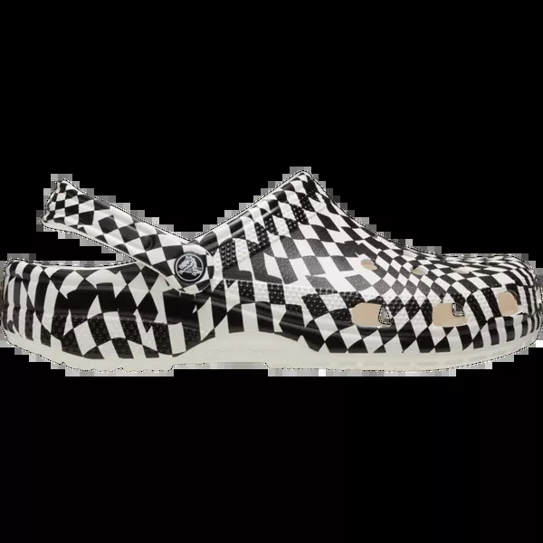 Classic Warped Checker Clog