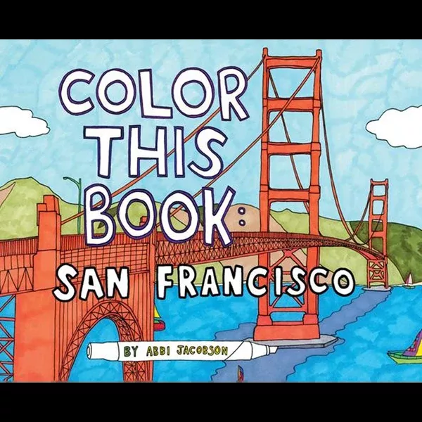 Color this Book: San Francisco