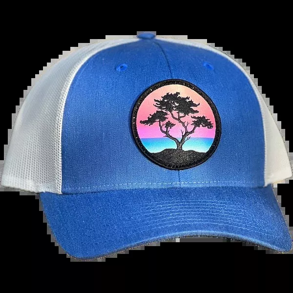 Curved Brim Trucker with Sundown Cypress