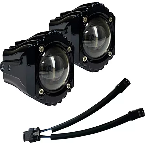 Custom Dynamics Shark Demon High Performance LED Fog Lights Motorcycle Accessories