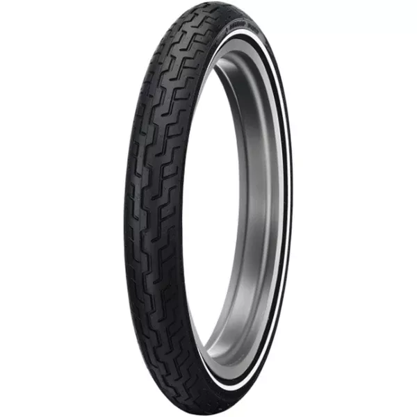 Dunlop D402 Narrow Whitewall 21" Front Cruiser Tires