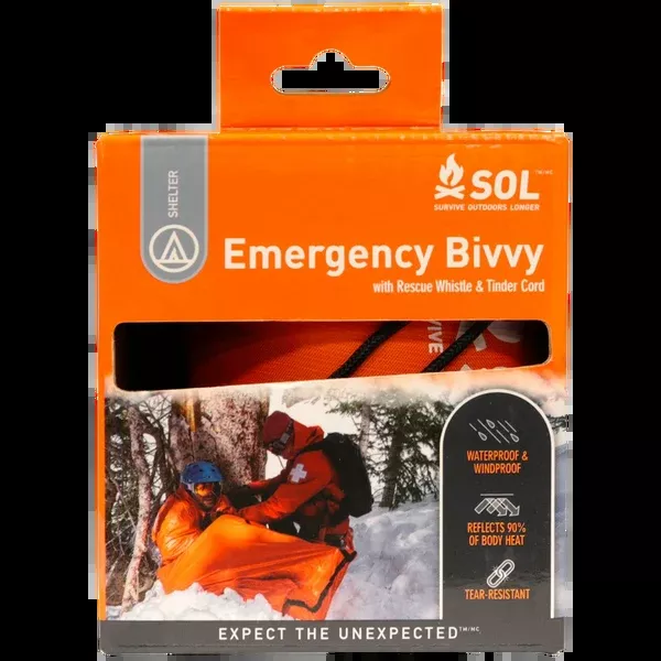 Emergency Bivvy with Rescue Whistle