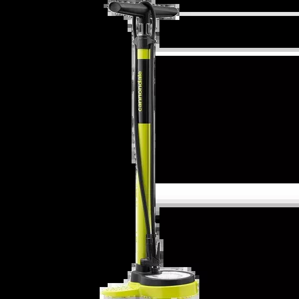Essential Floor Pump - Highlighter
