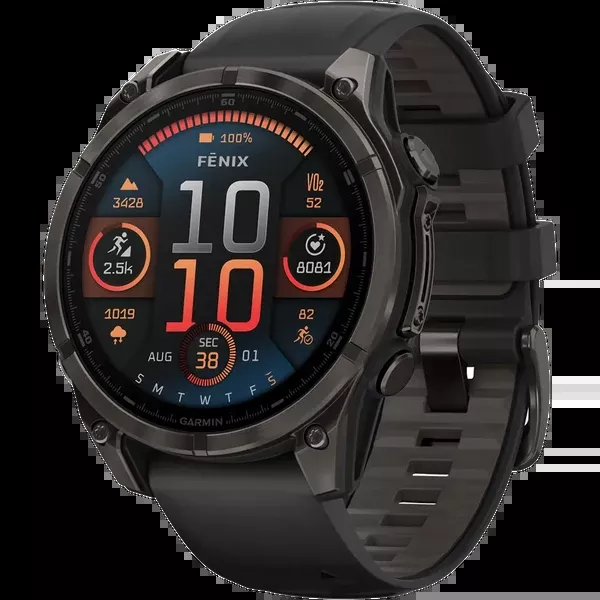 Fenix 8 Sapphire 47mm Amoled - Carbon Gray