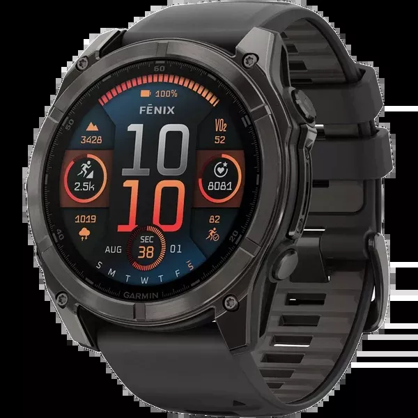 Fenix 8 Sapphire 51mm Amoled - Carbon Gray