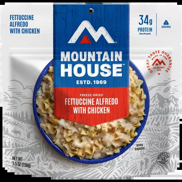 Fettuccine Alfredo with Chicken (2 Servings)