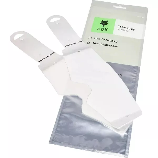 Fox Racing Airspace & Main Laminated 2x7 Stacks Tear-Offs Goggles Accessories