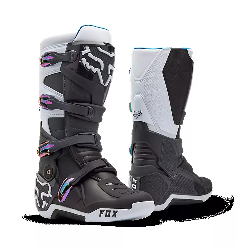 Fox Racing Motion Black/Gray/White Boots