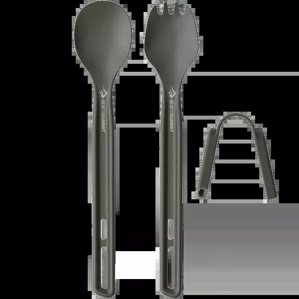 Frontier Ultralight Long Handle Spoon & Spork Cutlery Set