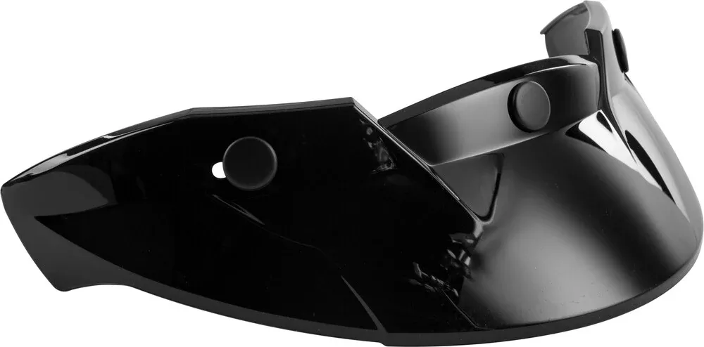GMAX 3-Snap Visor Black YS-2X OF-2/Y