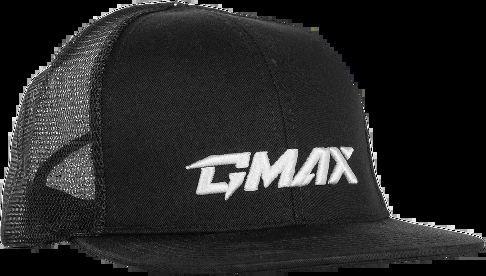 GMAX Snapback Mesh Black Hat One Size