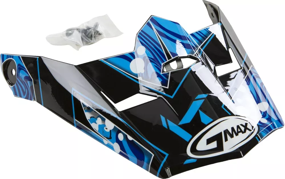 GMAX Visor w/Screws Hooper MX-46Y YS-YL