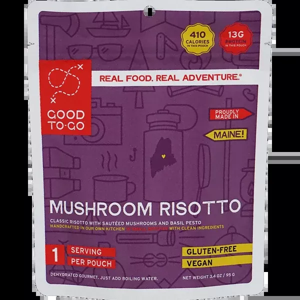 Herbed Mushroom Risotto (1 Serving)