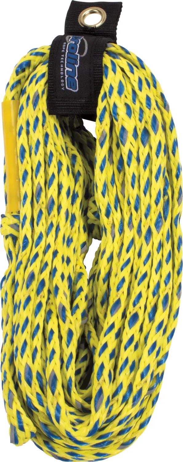 HO Sports 2-Person Heavy Duty Safety Tube Rope 60' Blue/Yellow
