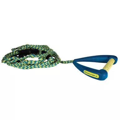 Hyperlite 25' Pro Surf Rope w/ Handle - Blue/Yellow