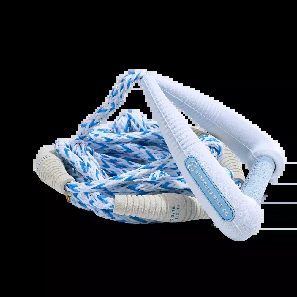 Hyperlite Pro Surf Rope w/Handle 25' White