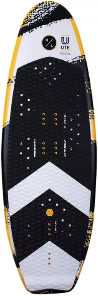 Hyperlite UTE Yellow/White with Commander 1300 Complete Wakefoil Package