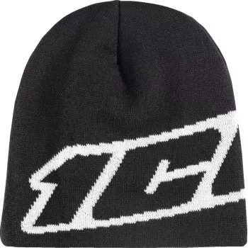 Icon Sidewall™ Black Beanie