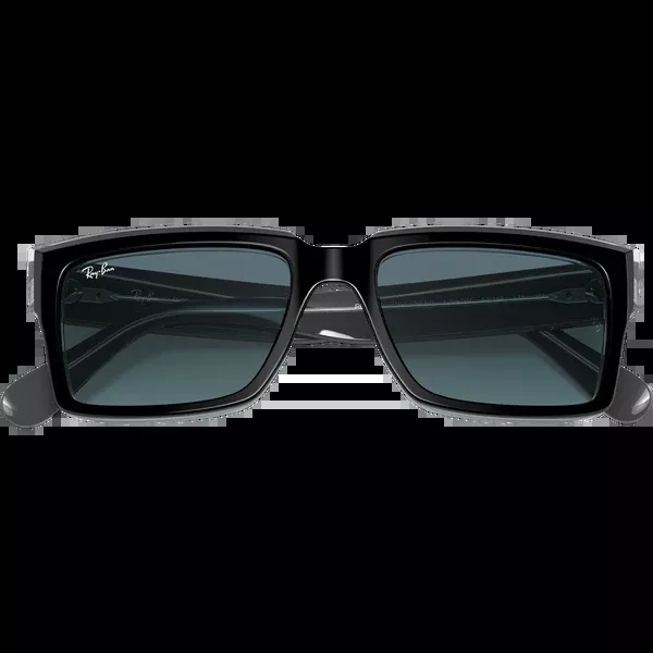 Inverness - Polished Black On Transparent/Blue Gradient