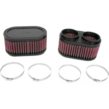 K & N Clamp-On Air Filters - Suzuki/Yamaha