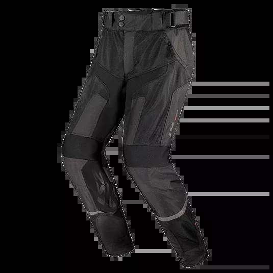 LS2 Como Air Mens Pants Black/Dark Grey