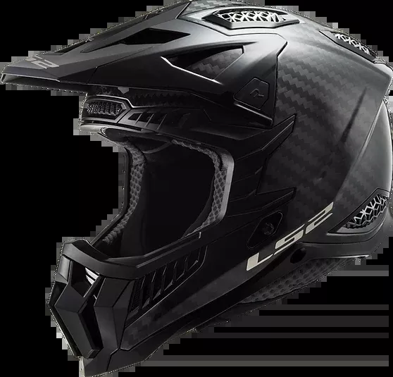 LS2 X Force Solid Full Face MX Motorcycle Helmet Matte Carbon