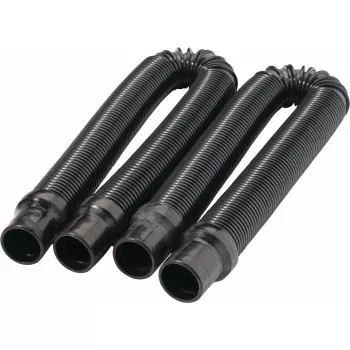 MAC-X Expandable Ultra Flex Air Pumper System Hose - 2'-6' - Black
