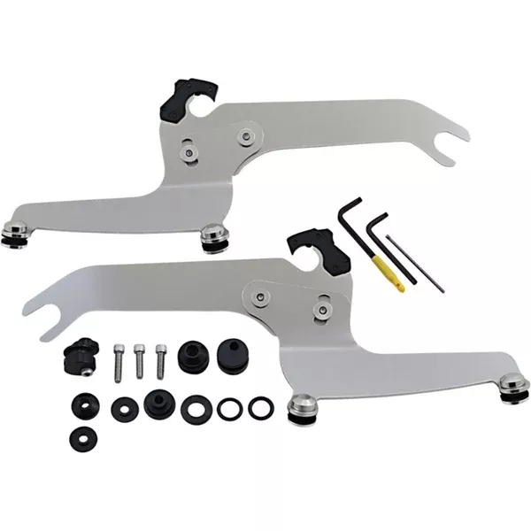 Memphis Shades FLSL Sportshield Trigger-Lock Complete Mount Kit Motorcycle Accessories