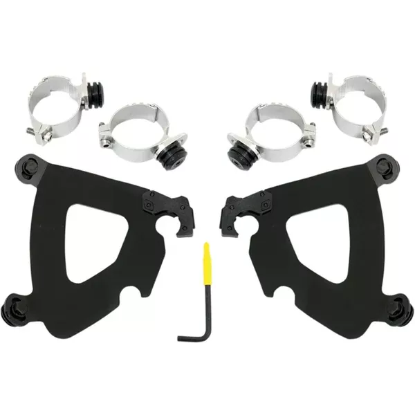 Memphis Shades FXD Gauntlet Fairing Trigger-Lock Hardware Kit Motorcycle Accessories