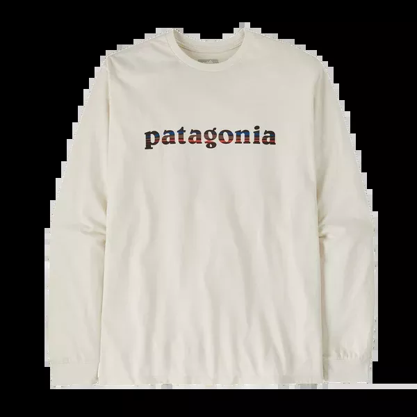 Men's 73 Text Logo Long Sleeve Responsibili-Tee