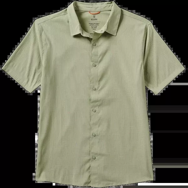 Men's Bless Up Short Sleeve Breathable Stretch Shirt