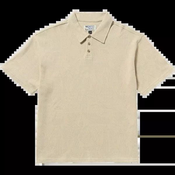 Men's Leaf Lines Polo Short Sleeve