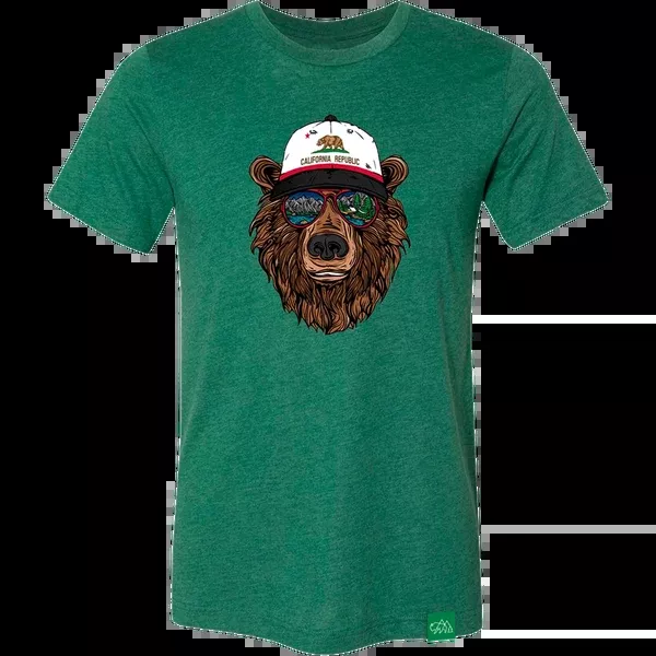 Men's Miami Vice CA Bear Tee