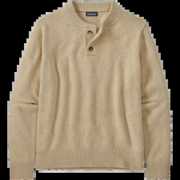 Men's Recycled Wool-Blend Buttoned Sweater
